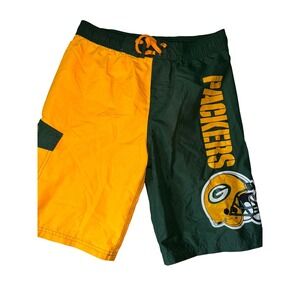 NFL Greenbay Packers boys swim trunks size‎ 10/12